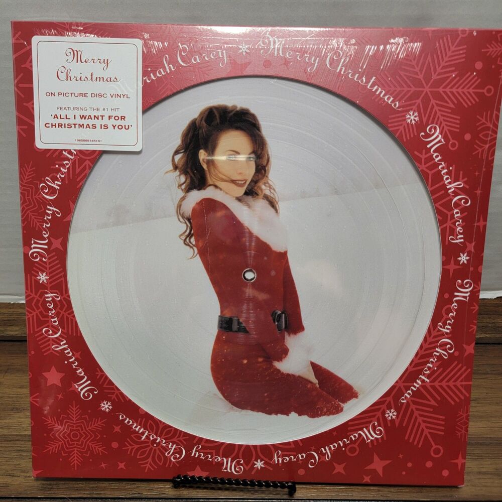 VINYL Mariah Carey: Merry Christmas - Picture Disc Vinyl - NEW / SEALED